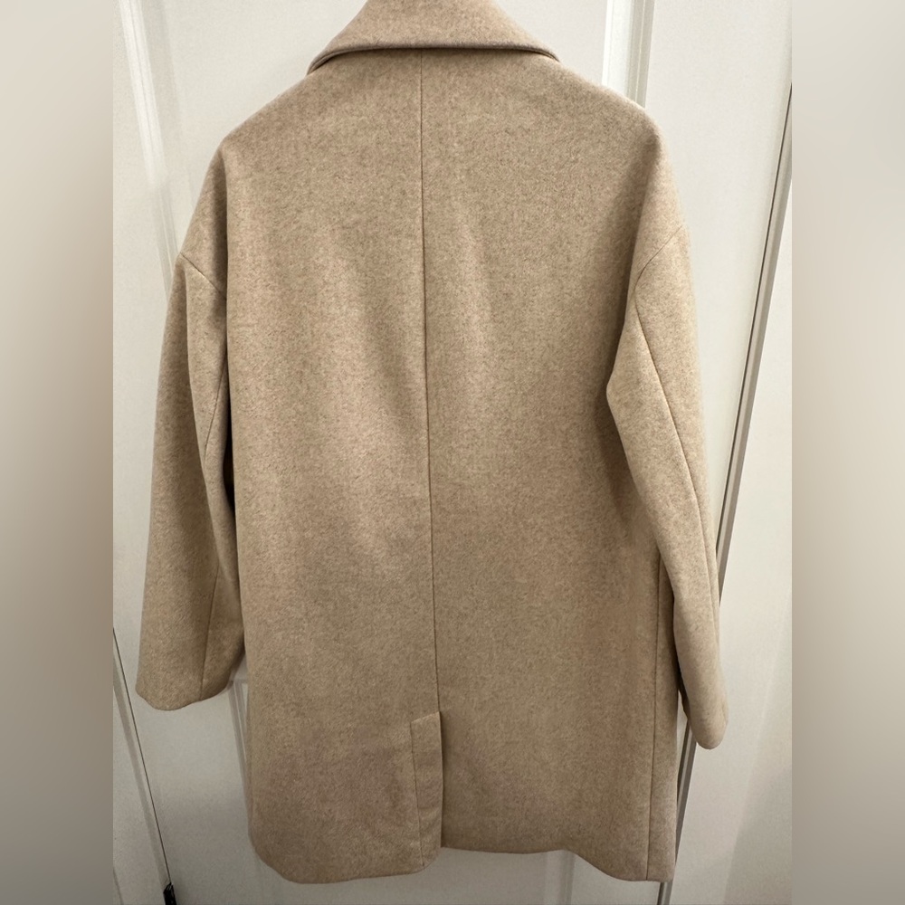 Zara Double-Breasted Coat - Picture 2 of 3
